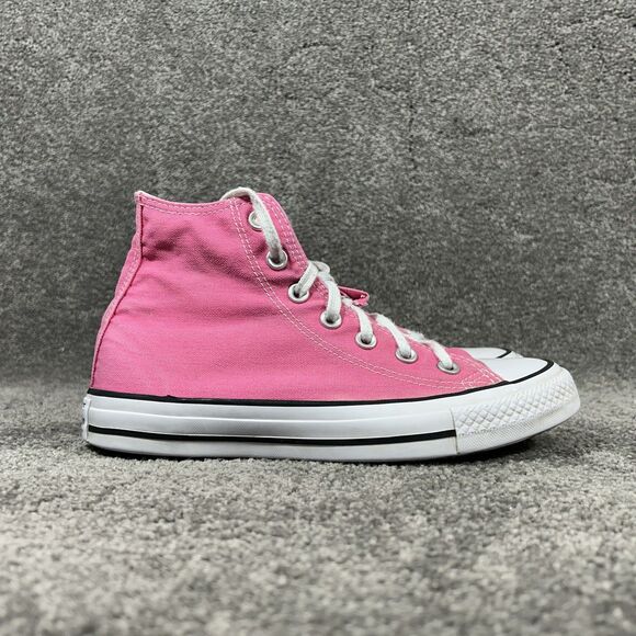 Converse Chuck Taylor All Star High Top 147132F Women’s Sz 7.5 Pink Skate Shoes - Picture 1 of 12